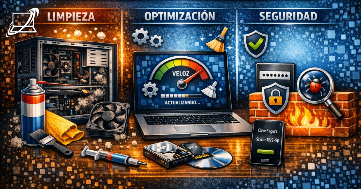 Cómo saber si tu PC necesita mantenimiento: señales que no deberías ignorar