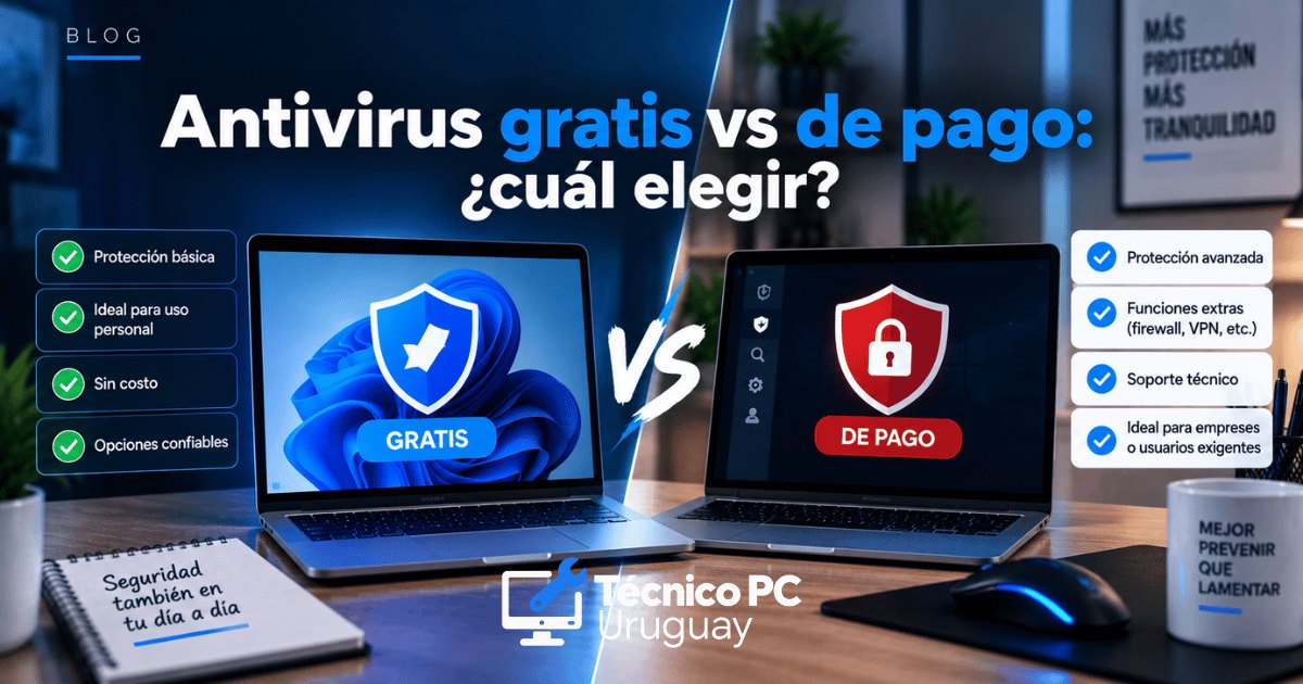 Antivirus gratuito vs antivirus pago: ¿cuál elegir?