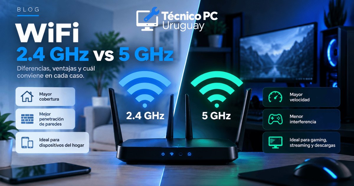 WiFi 2.4 GHz vs 5 GHz: diferencias y ¿cuál conviene utilizar?