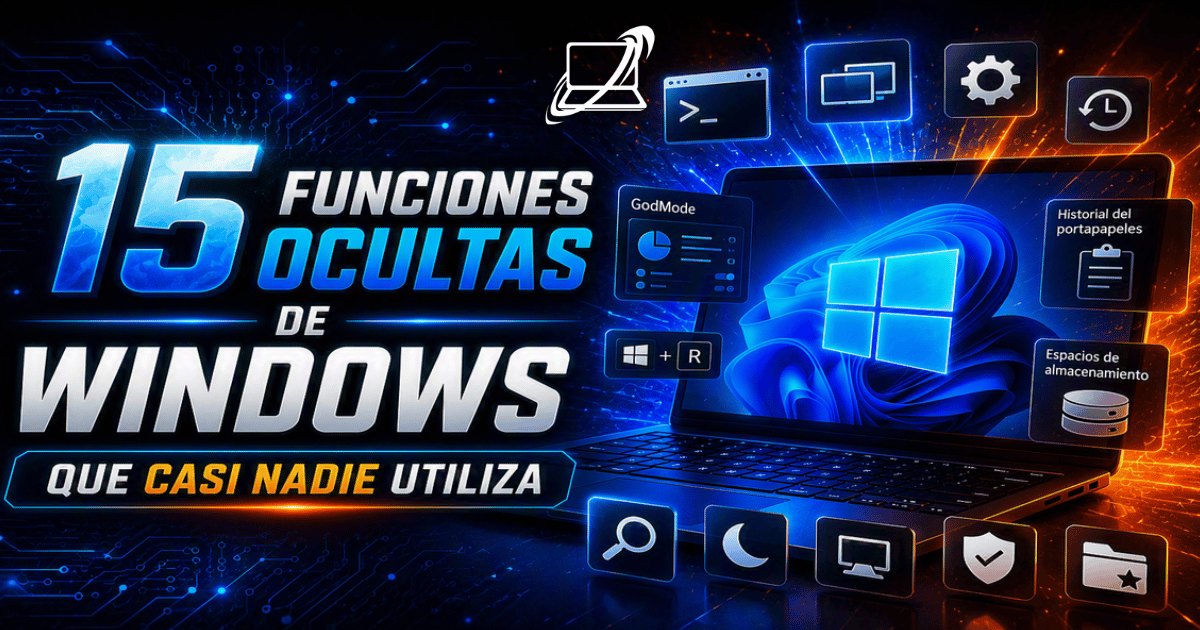 15 funciones ocultas de Windows que casi nadie utiliza